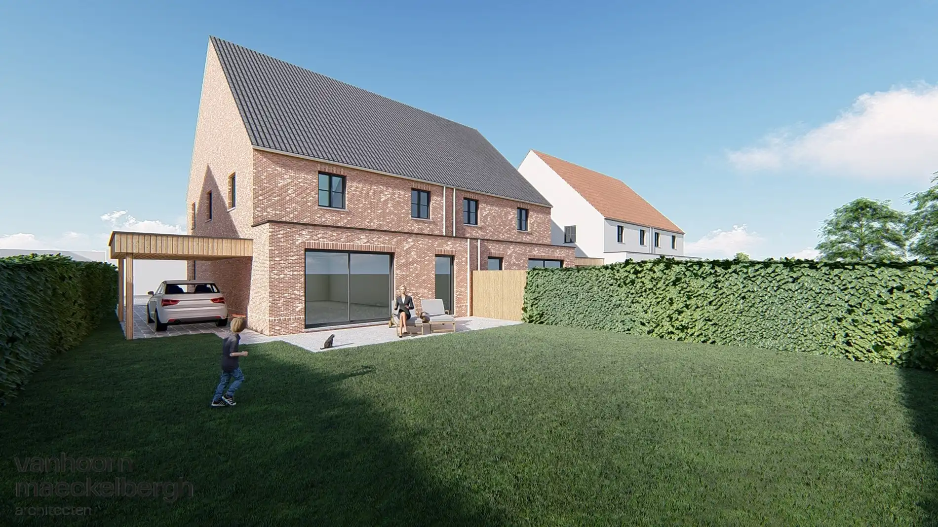 Ruime nieuwbouwwoningen in landelijke setting te Zevekote (Gistel) foto 7