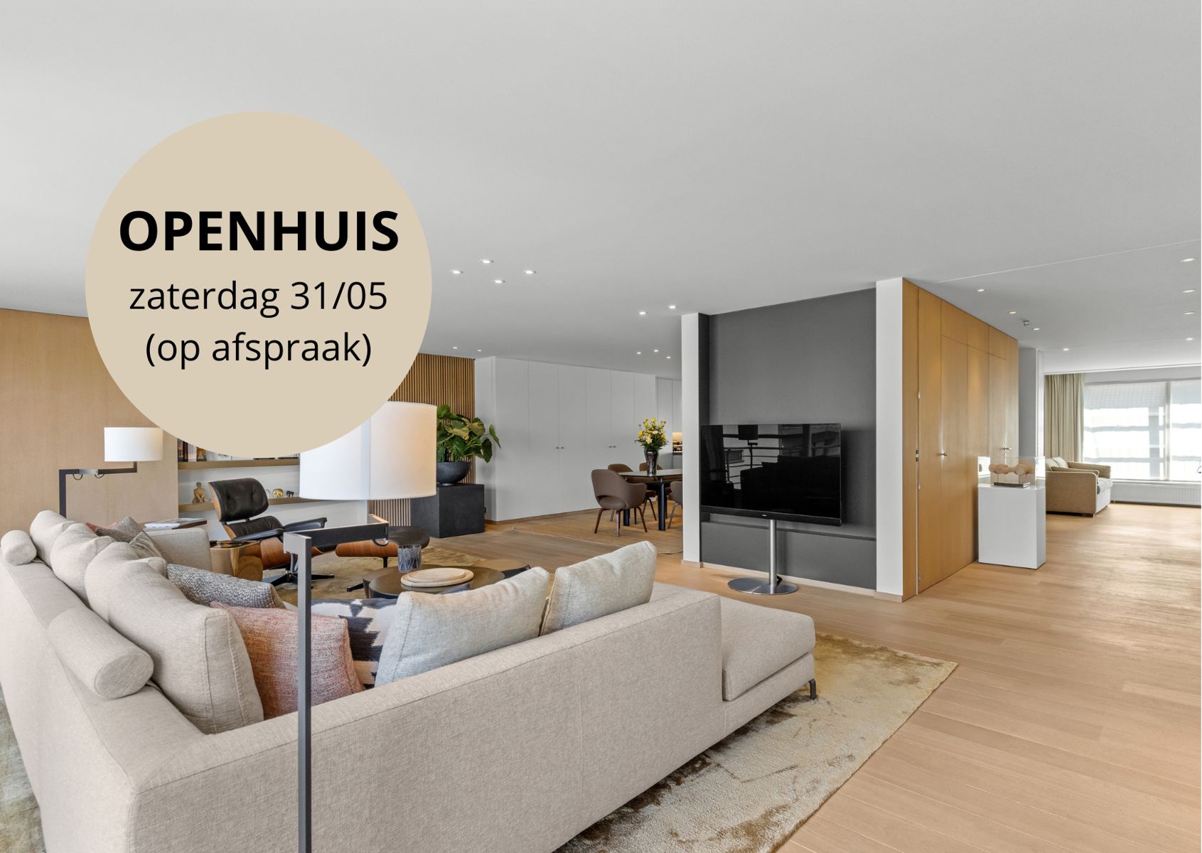 Exclusief en riant wonen met zicht op de oude Leiearm foto {{pictureIndex}}