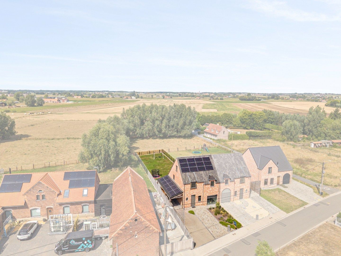 Recente halfopen woning met 4 slaapkamers en dubbele carport in Komen - Ten Brielen foto 18