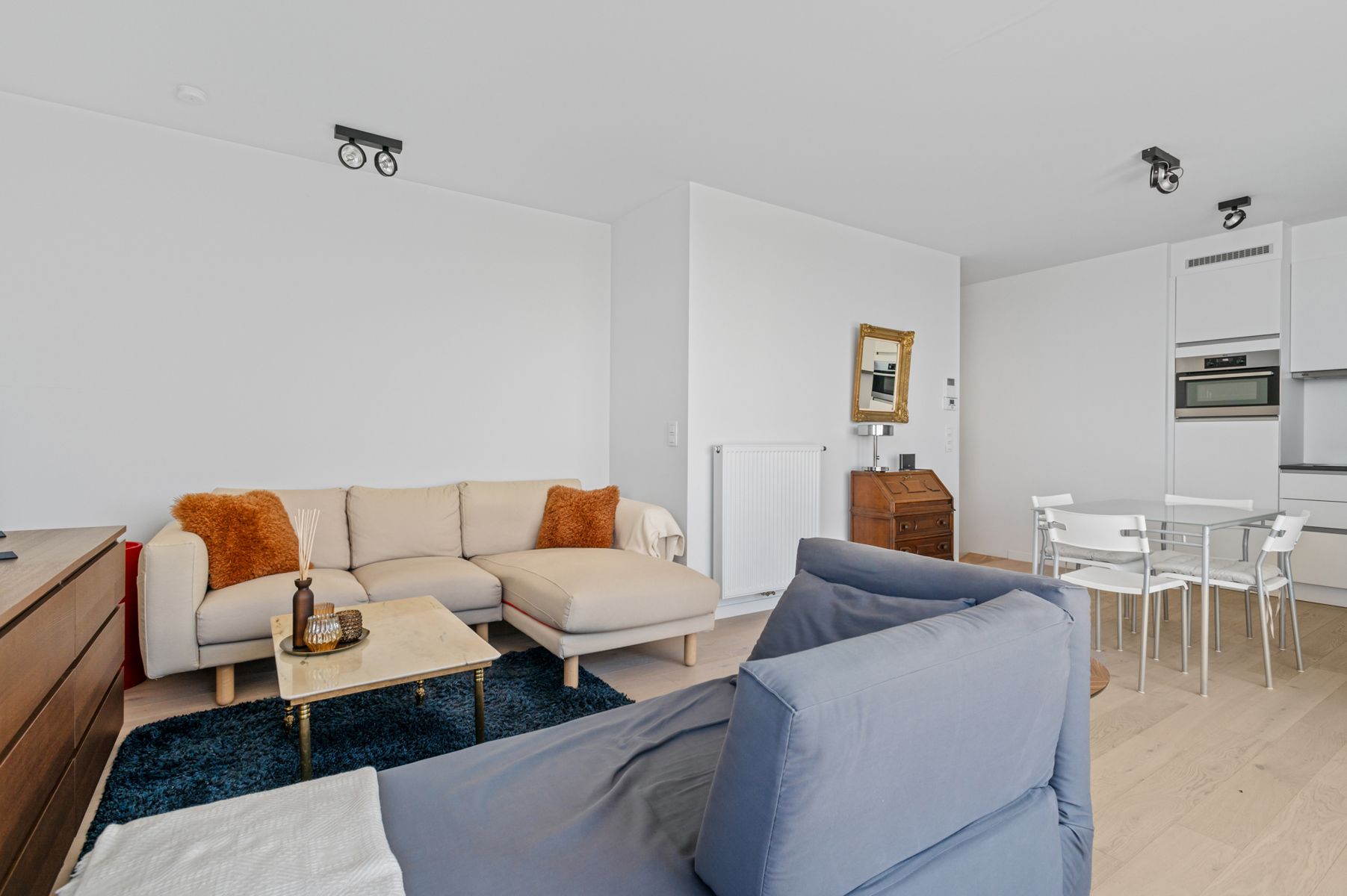 Stijlvolle duplex met 2 kamers, zonnig terras & parking! foto 3