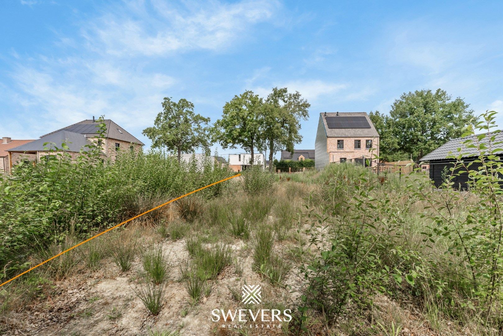 Bouwgrond van 6a 14ca voor halfopen bebouwing op rustige locatie foto 4