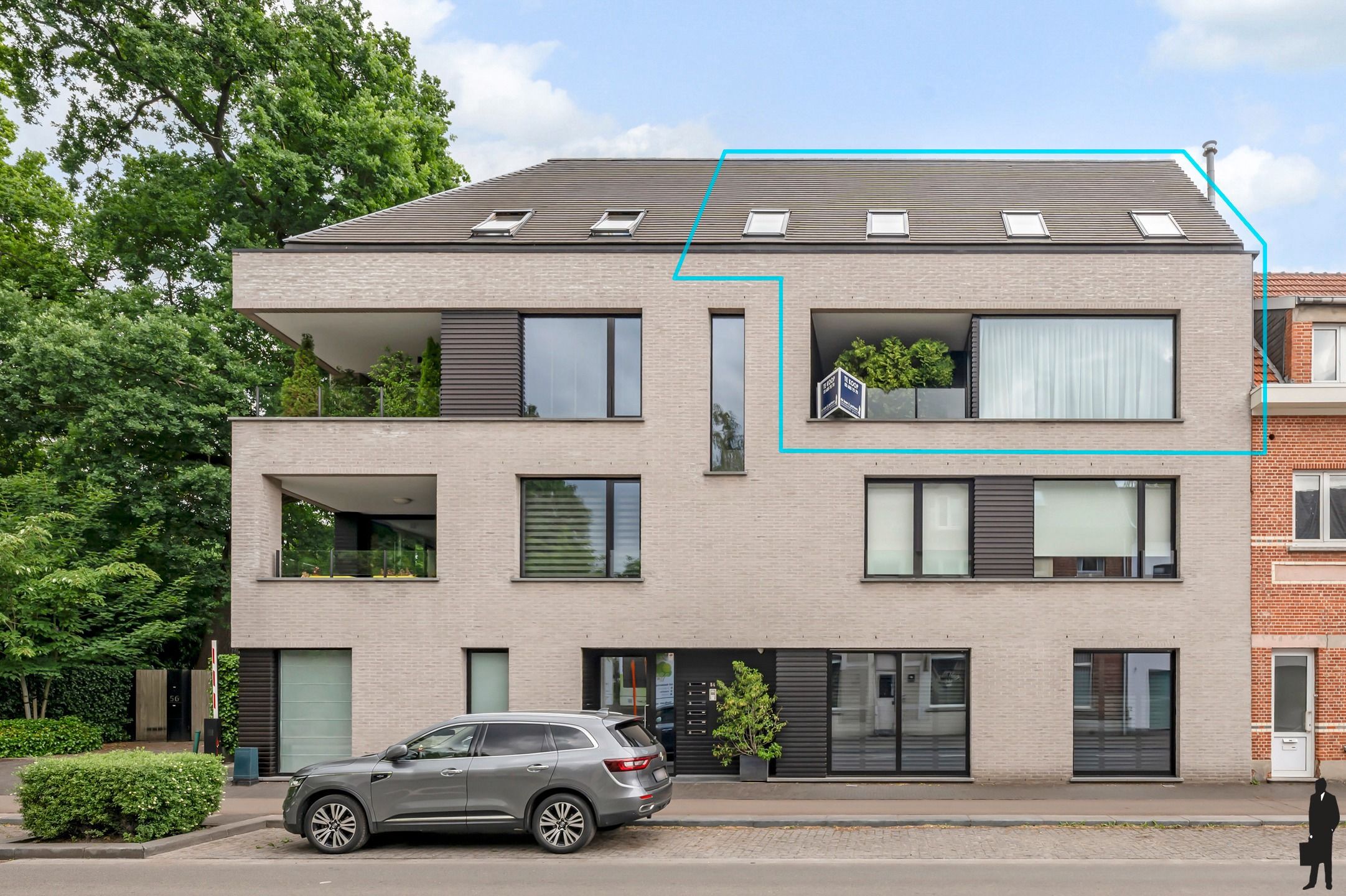 Schitterend luxeappartement aan het centrum! foto {{pictureIndex}}