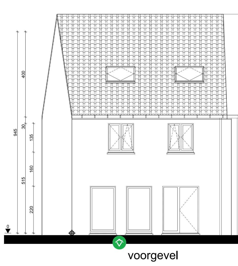 bouwgrond voor halfopen bebouwing centrum Koekelare  foto 5