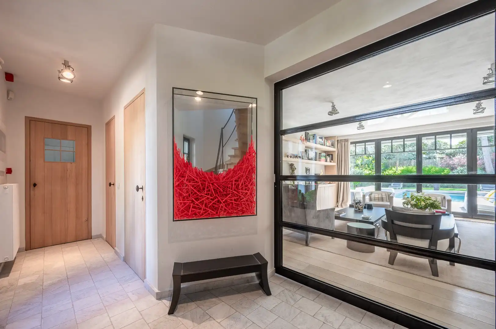 Prachtige villa met zwembad rustig gelegen in een paadje in hartje Zoute. foto 22