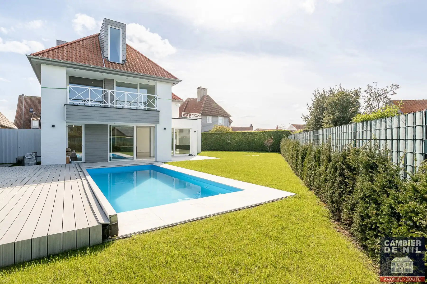 Prachtige ongemeubelde nieuwbouwwoning nabij het centrum van Knokke, gelegen in het rustige Izabellapolder. foto 47