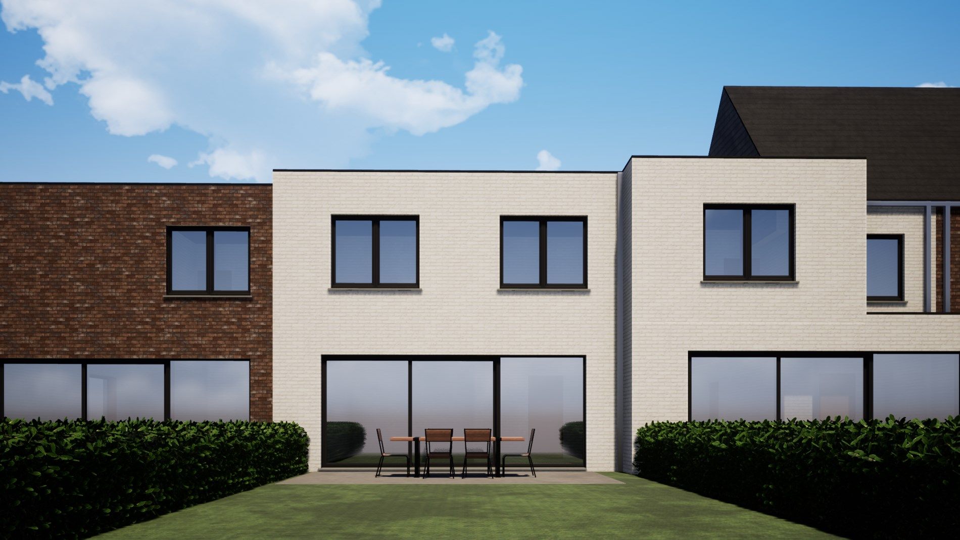 Ruime nieuwbouwwoning met uitweg op centrale ligging te Eernegem foto 4