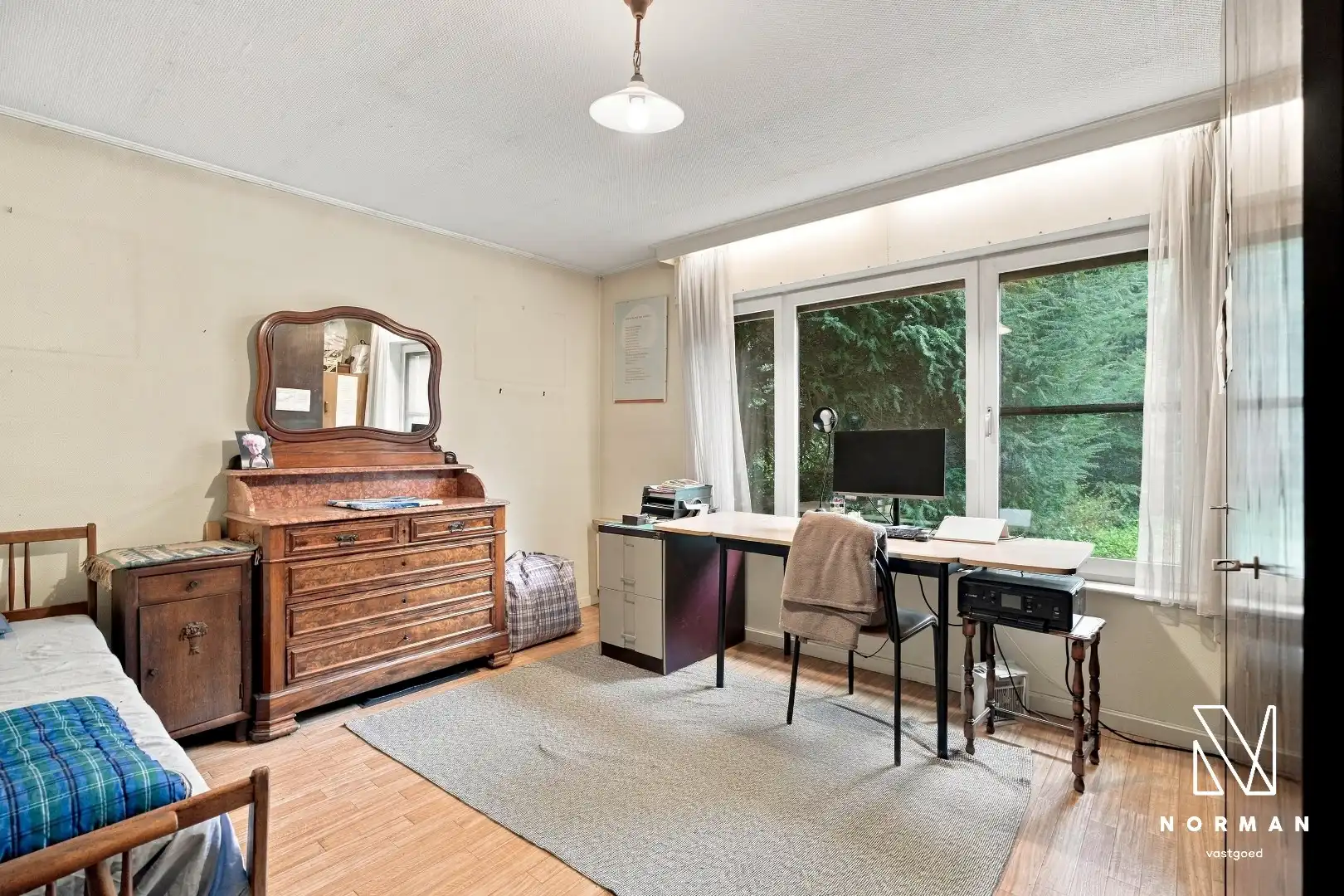 Gelijkvloerse woning op groene topligging aan het Heulebeekdomein in Kuurne met 4 slaapkamers, garage en ruime tuin te koop op perceel van +/- 1500 m²! foto 19