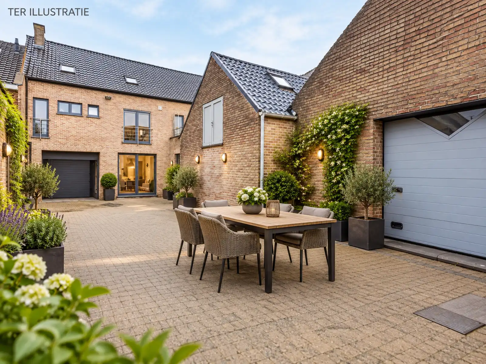 Polyvalente woning met tuin:  momenteel 2 appartementen garage en groot magazijn! foto 39