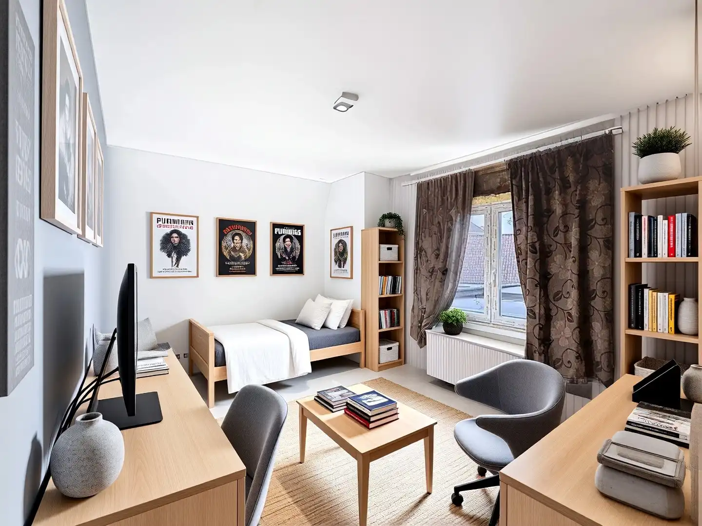 Statige villa met 4 slaapkamers en bureau foto 25