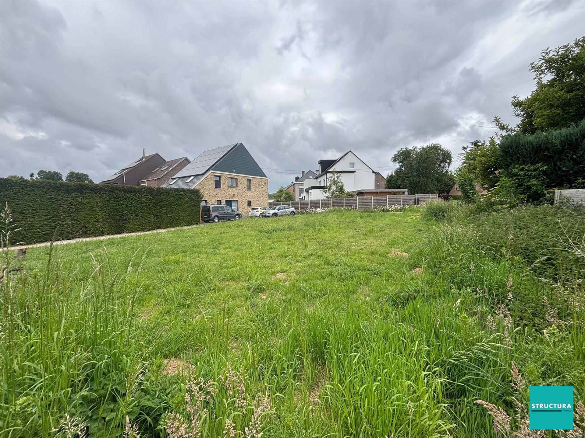 Bouwgrond voor halfopen bebouwing op absolute voorkeursligging te Mollem! foto 3