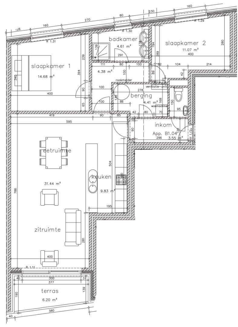BJ 2022 - appartement met zonneterras foto 14
