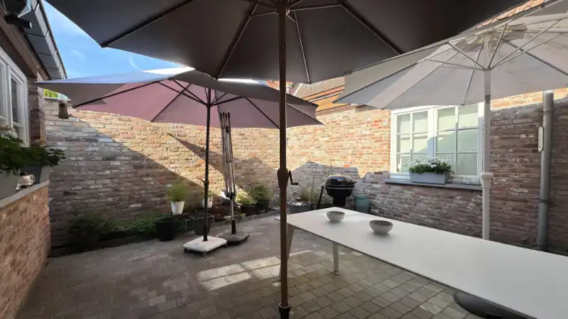 Vernieuwbouw met 2 slaapkamers + ruim TERRAS te huur in Brugge foto 11