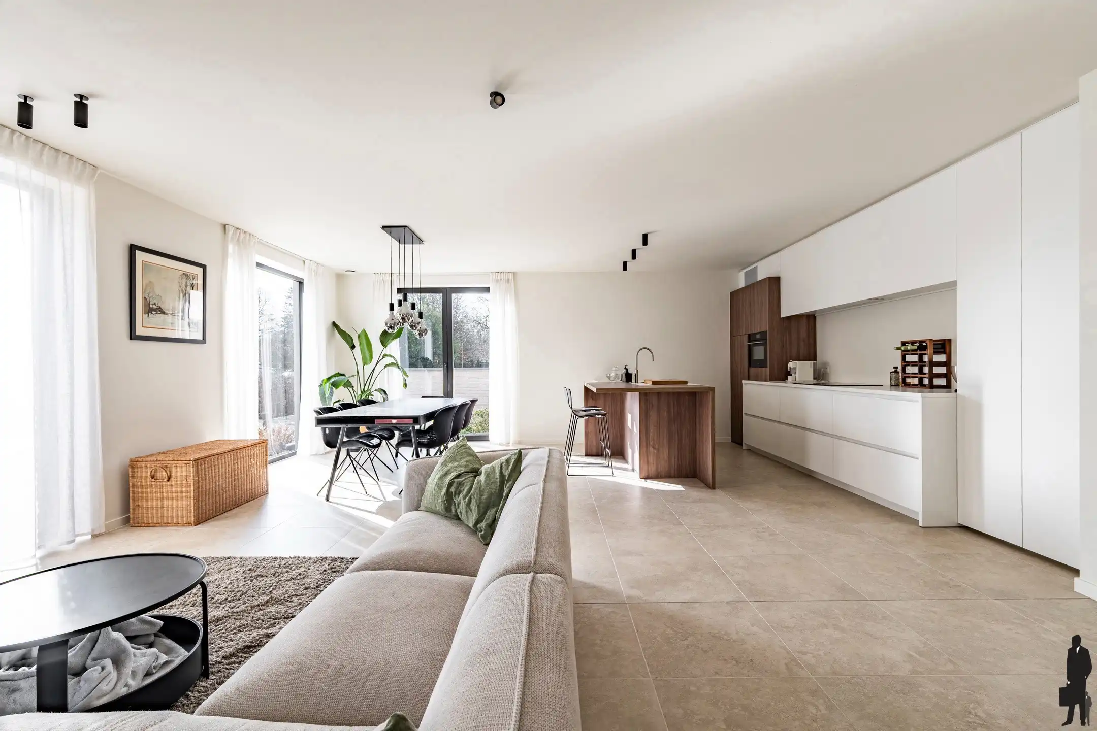 Gelijkvloers app met terras en tuin in ’s-Gravenwezel foto 2