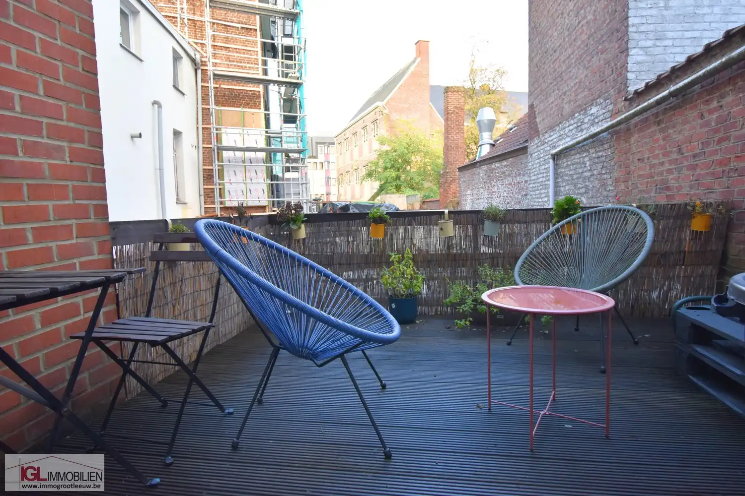 1-kamer appartement met groot terras te centrum Halle foto 6