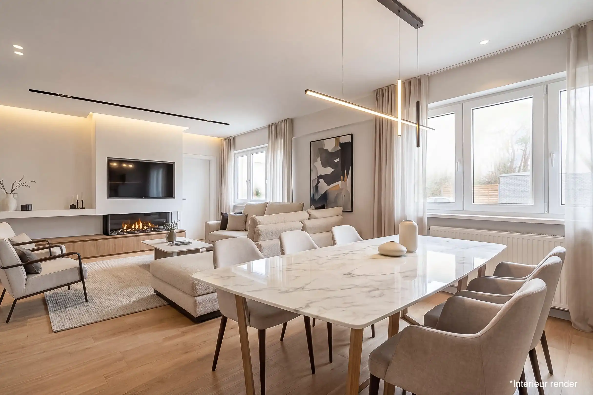 Verder op te frissen open bebouwing op 9 are 25 ca in rustige straat in Koersel  foto 6