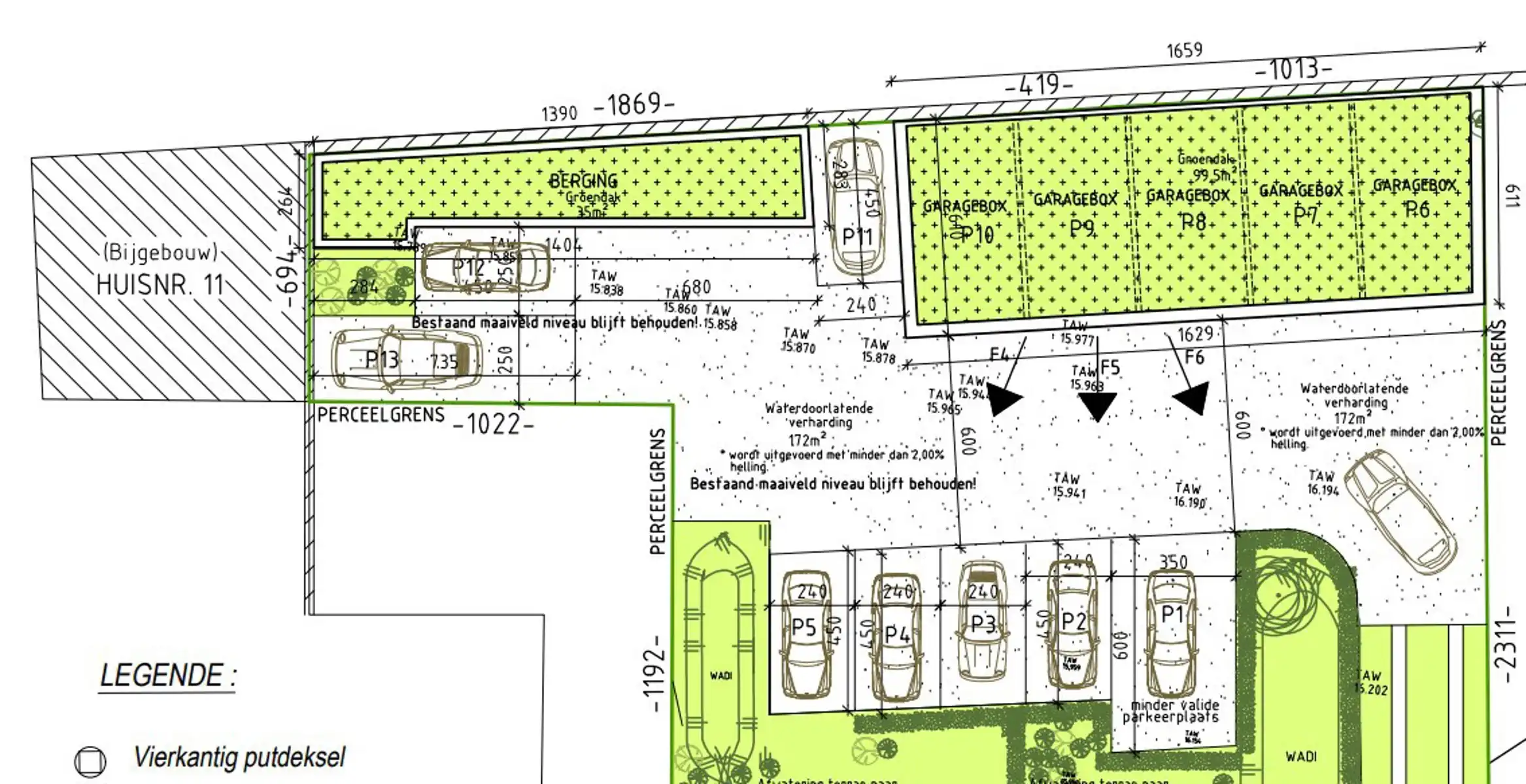 Parkeerplaats te koop Stationsstraat 5 - 9340 Lede
