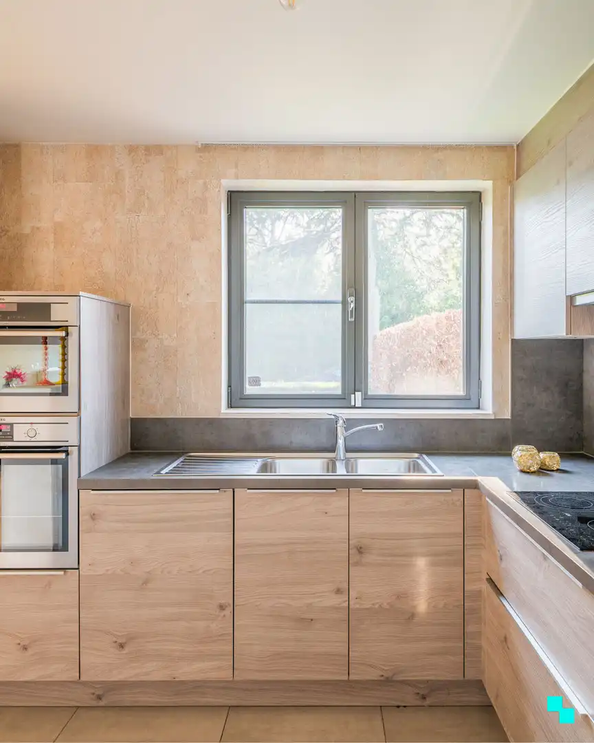 Stijlvol gelijkvloers appartement in zeer groene omgeving foto 16