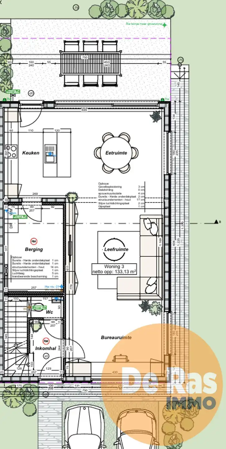 EREMBODEGEM - Nieuwbouwwoning op rustige locatie lot 3 foto 5