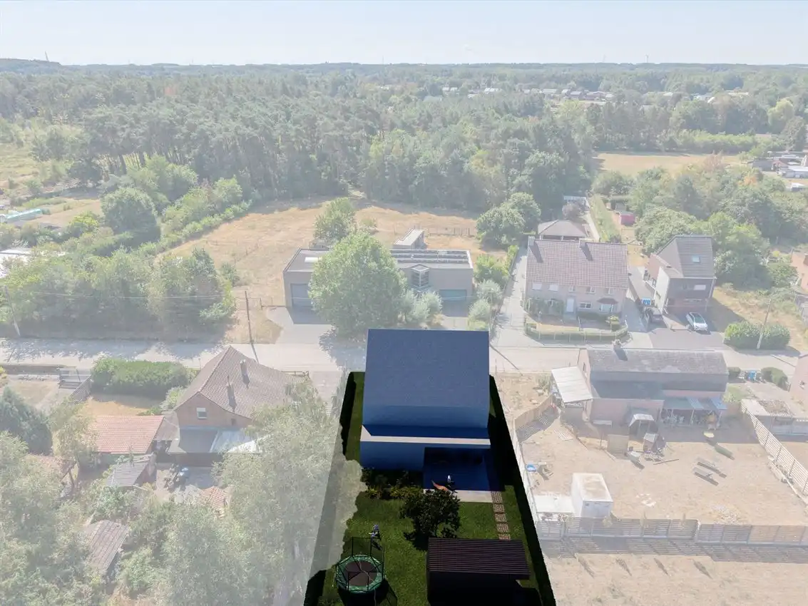 rustig gelegen bouwgrond OB (7a 38ca) nabij Testelt foto 5