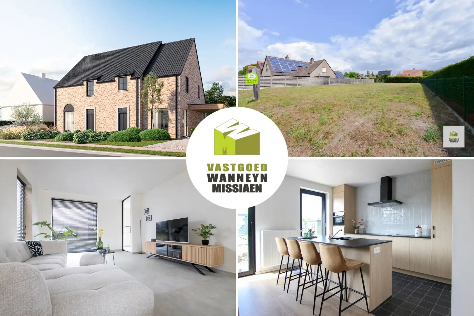 Nieuwbouw koppelwoning te Oedelem in rustige woonwijk foto {{pictureIndex}}