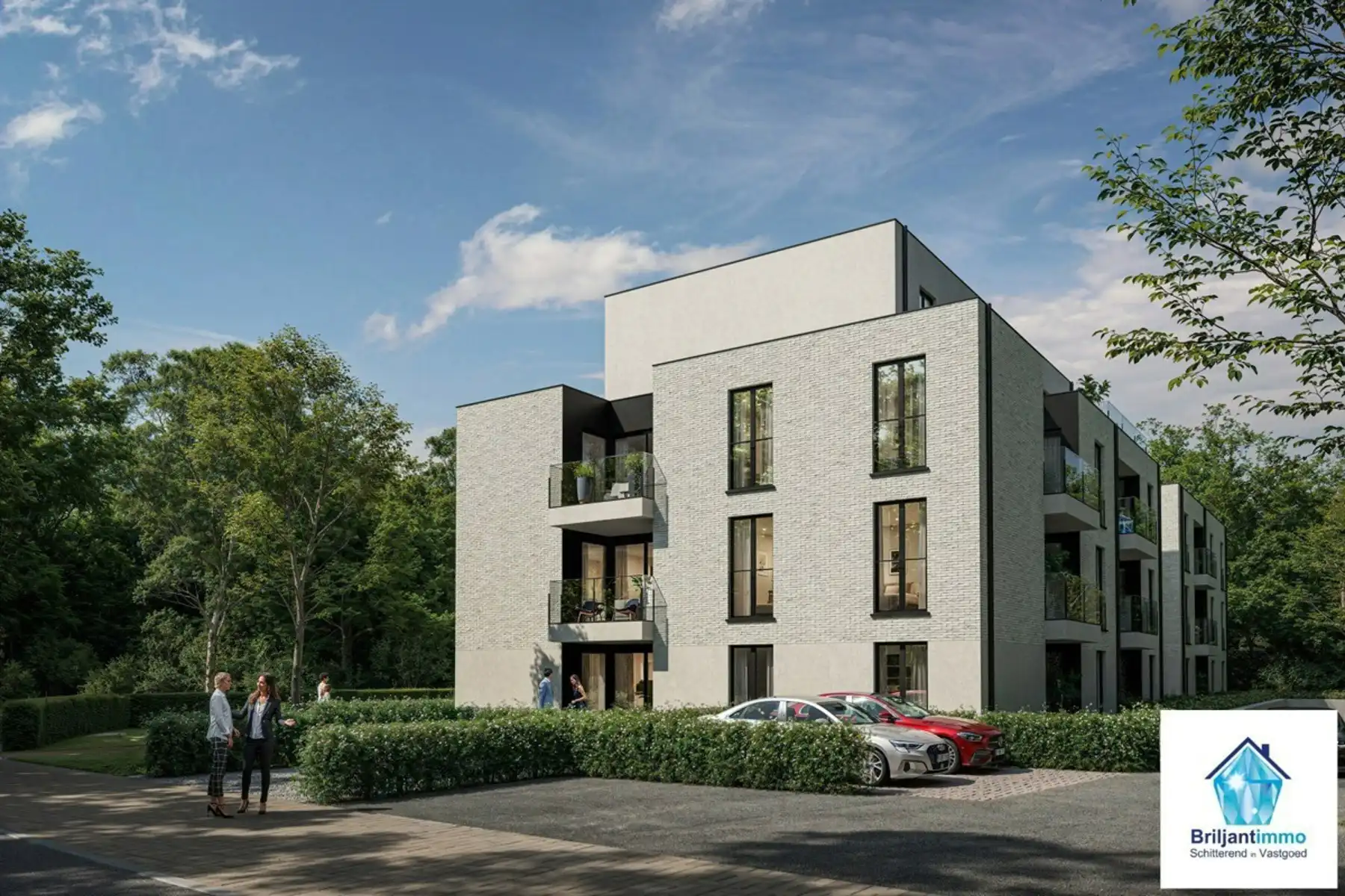 Gelijkvloers appartement met 1 slpkmr, terras en privé tuin foto 3