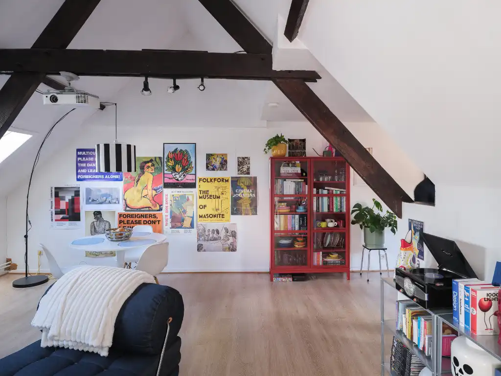Dakappartement met uitzonderlijke ligging aan de Recollettenlei foto {{pictureIndex}}