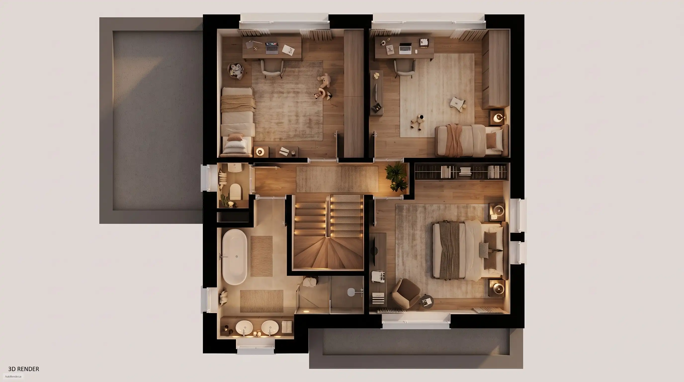 Nieuwbouwwoning met 3 slaapkamers -  prijs inclusief 21% BTW foto 3