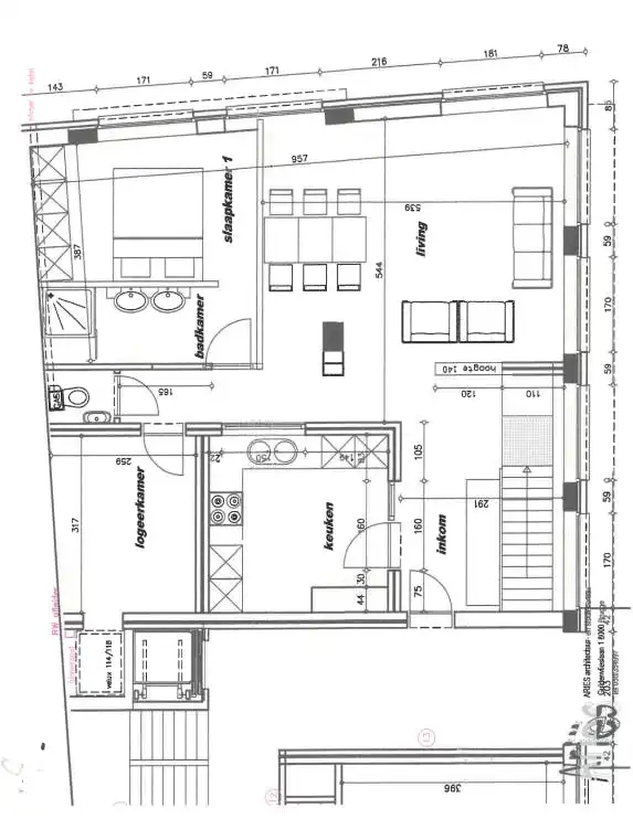 Te vernieuwen appartement  te koop (90m² GLV, 90m² -1) foto 14