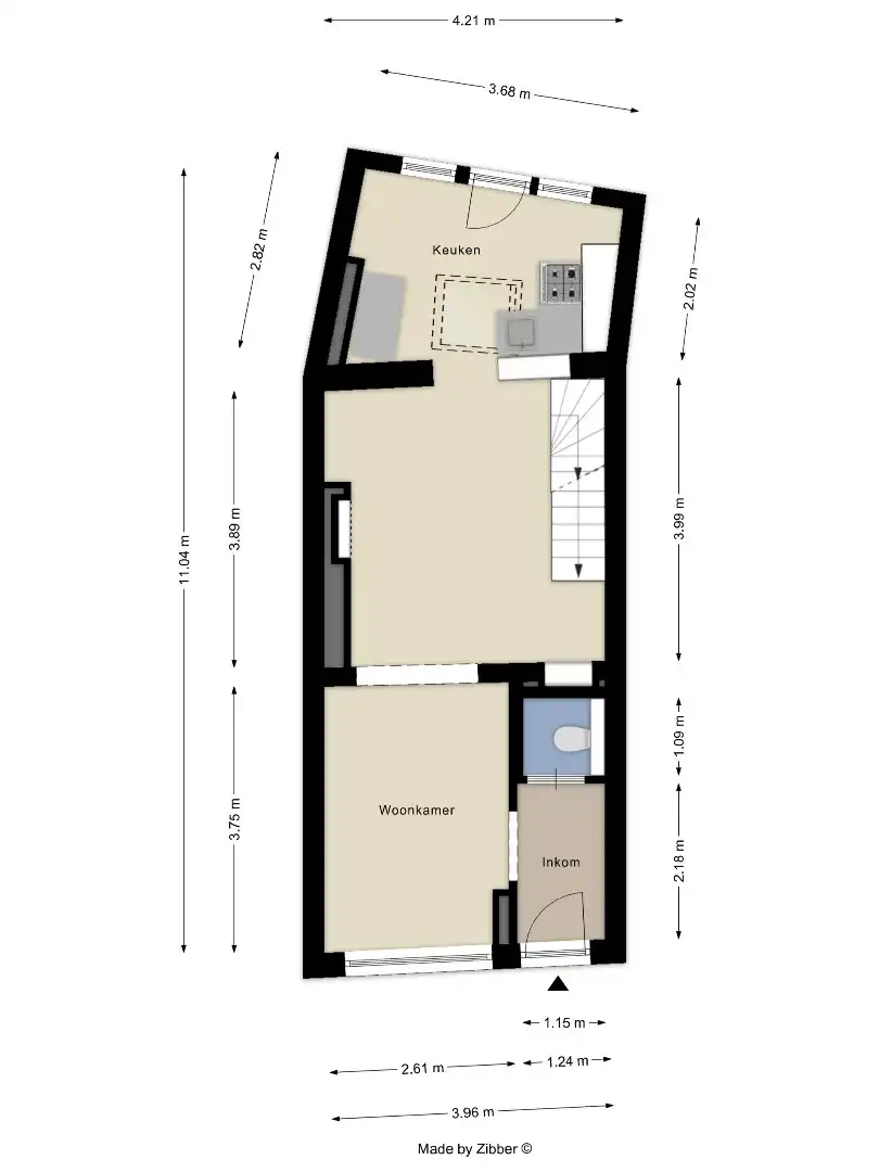 Woning met 2 ruime slaapkamers, 2 badkamers en buitenruimte in Kessel-Lo! – EPC 293 kWh/m² - bewoonbare opp. 100 m² foto 26