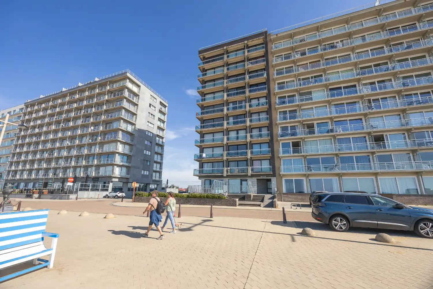 Gezellig studio met terras en frontaal zeezicht in Middelkerke foto 14