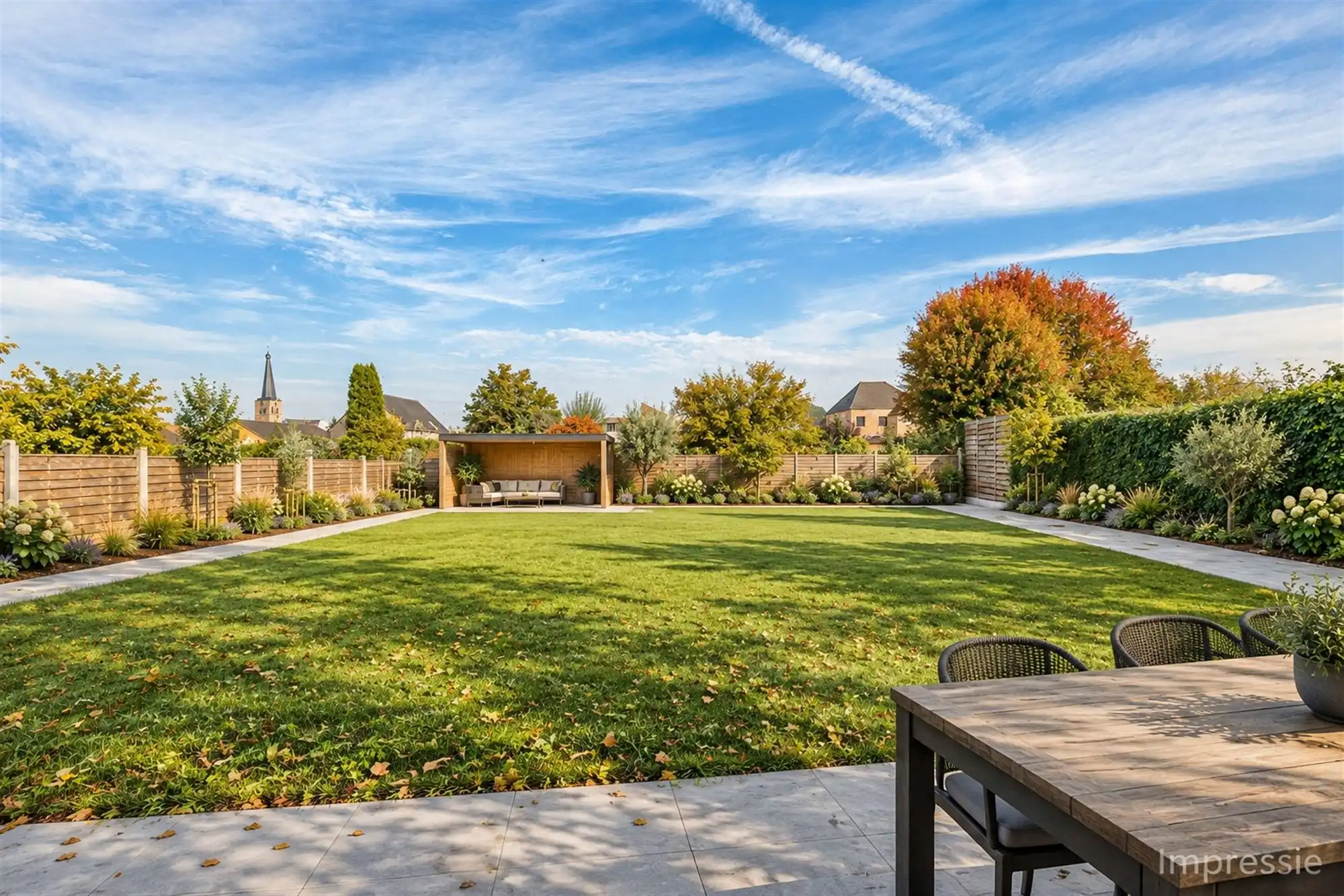 Ruime gelijkvloerse villa met garage en grote tuin foto 43