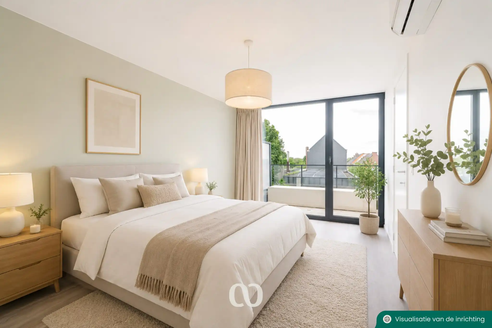 Nieuwbouwappartement met terras, staanplaats en berging in Nederename foto 14