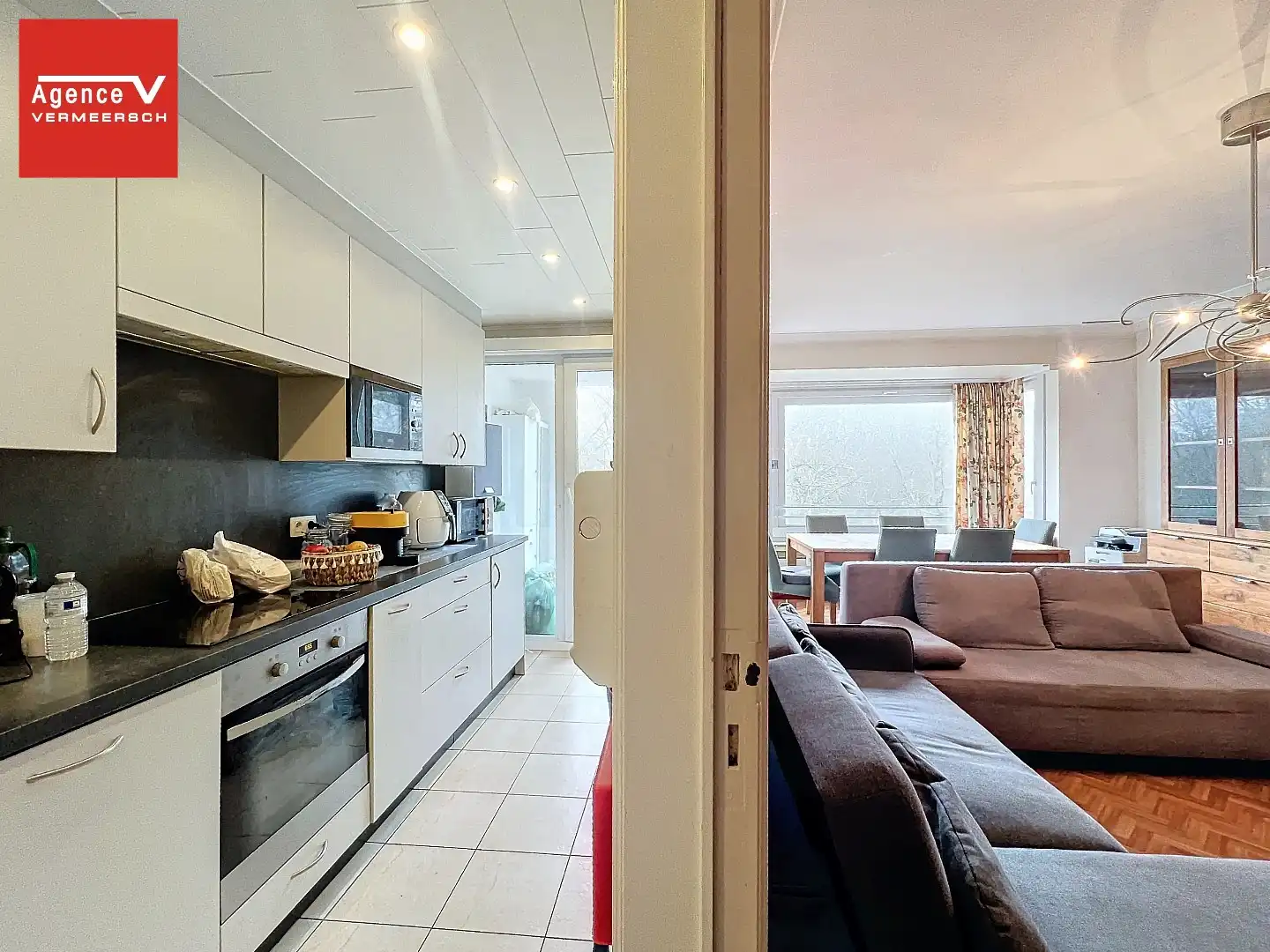 Gunstig gelegen 2-slkr appartement met parkzicht - gemeubileerd.  foto 7
