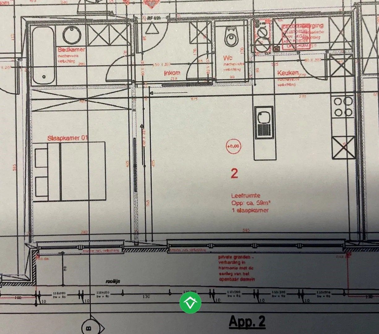 Rustig gelegen appartement met 1 slaapkamer te Koekelare foto 14