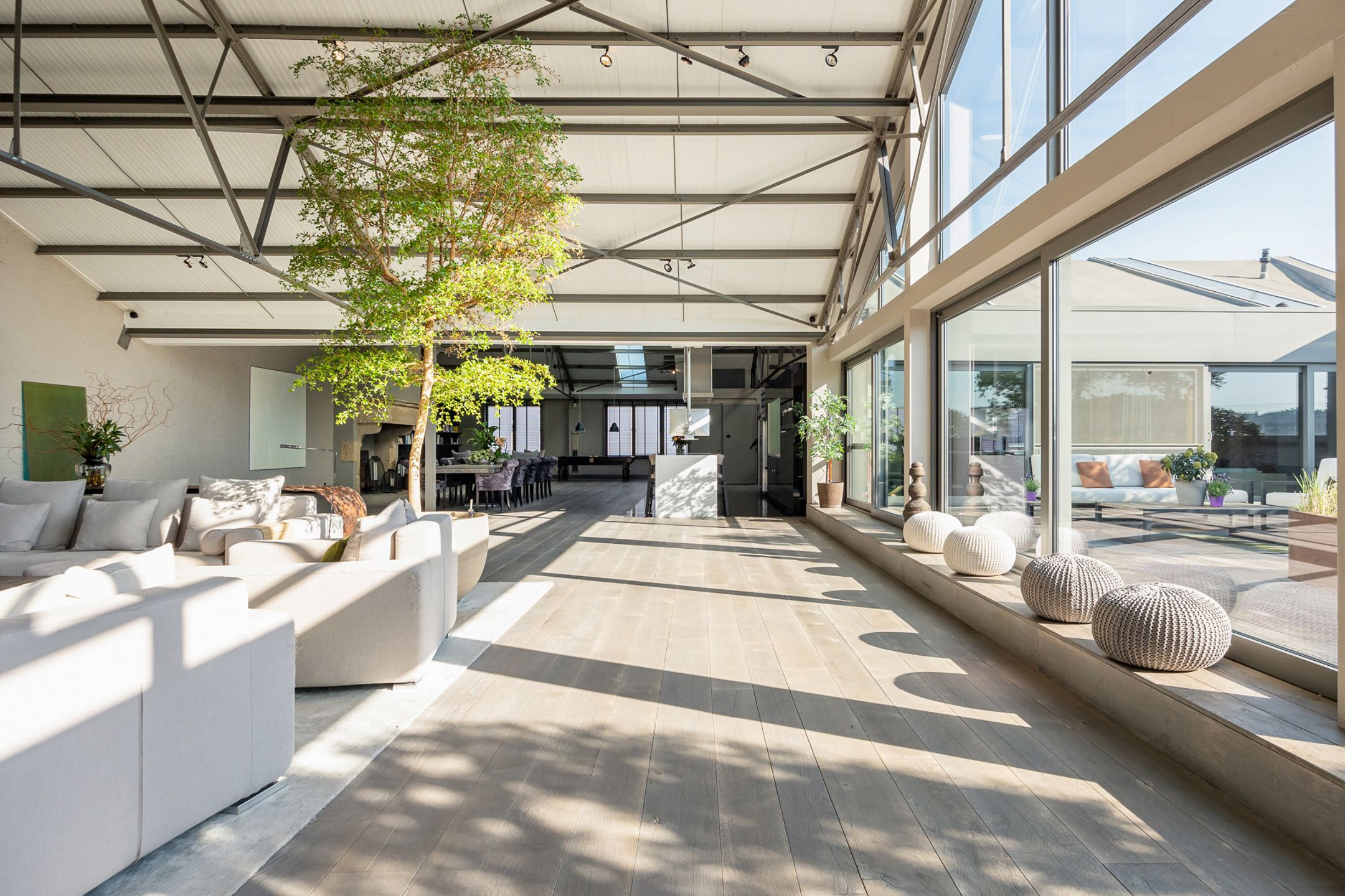 ANTWERPEN DAM - Historisch pakhuis met penthouse en garage foto 9