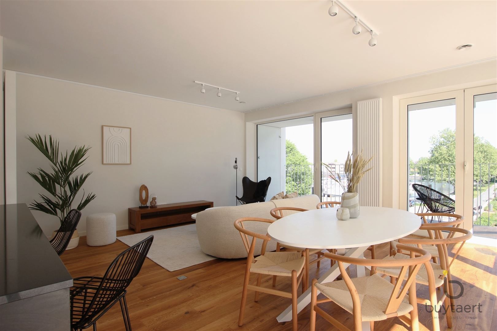 Luxe 3 slpk appartement met een gigantisch terras met zicht op het Kempisch dok. foto 16