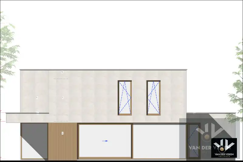 ENERGIENEUTRALE OB 3 SLPK 2 BADK MET GARAGE foto 12