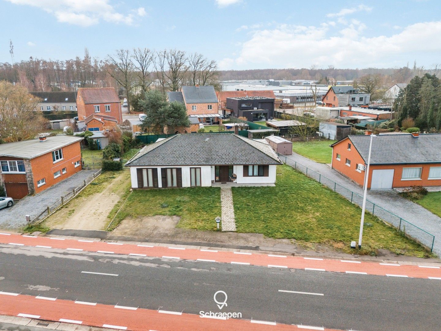 Gelijkvloerse woning op zuidoostelijk perceel van 10,5 are én straatbreedte van maar liefst 30 meter! foto 33