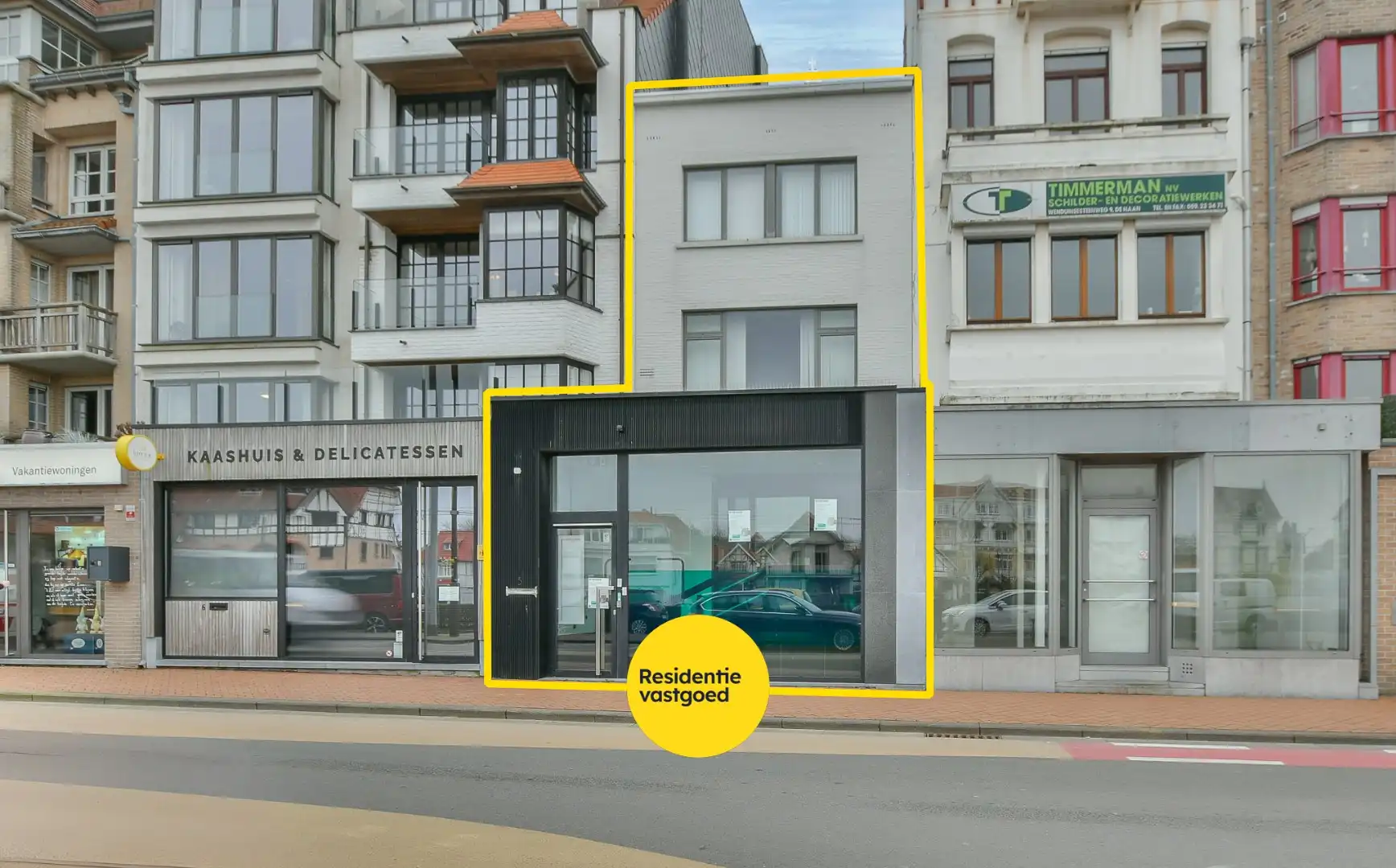 Uniek handelspand (voormalig bankkantoor) met veel mogelijkheden in centrum De Haan foto 2