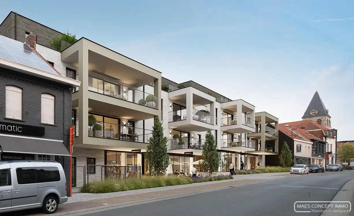 Lichtrijk tweeslaapkamerappartement in centrum Anzegem foto 10