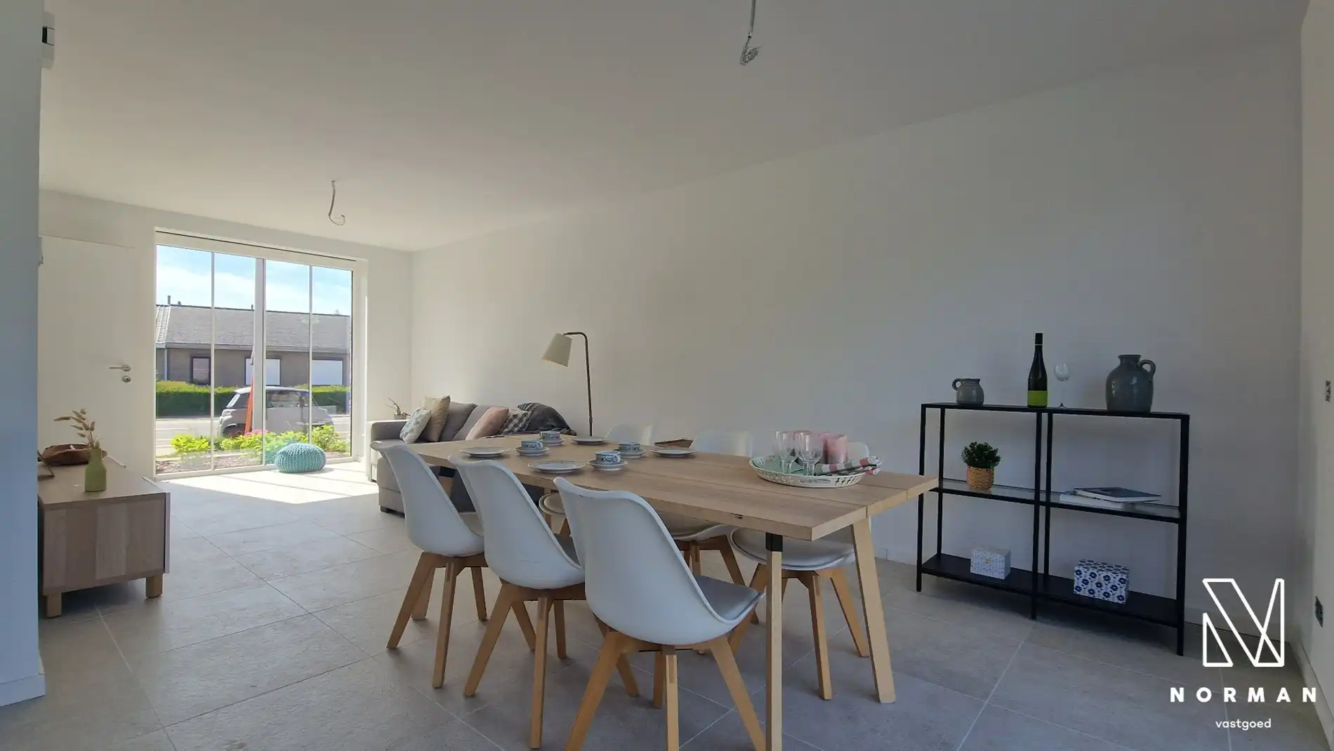 BEN-woning met 4 slk en 2 badk te huur - inclusief garage - grens Kuurne/Bavikhove foto 2