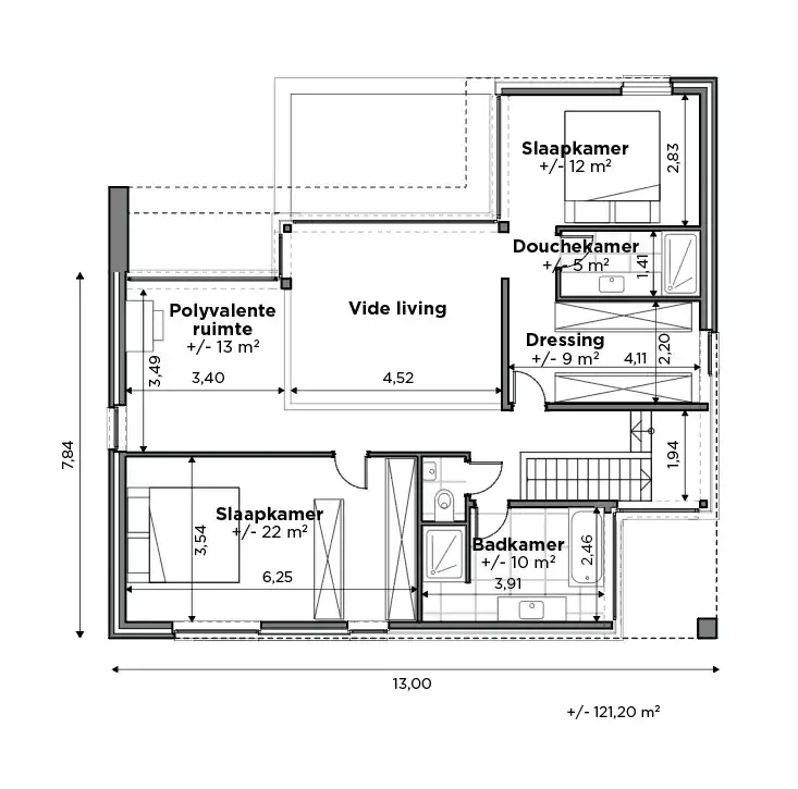 Moderne nieuwbouwwoning op een exclusief perceel te koop foto 10