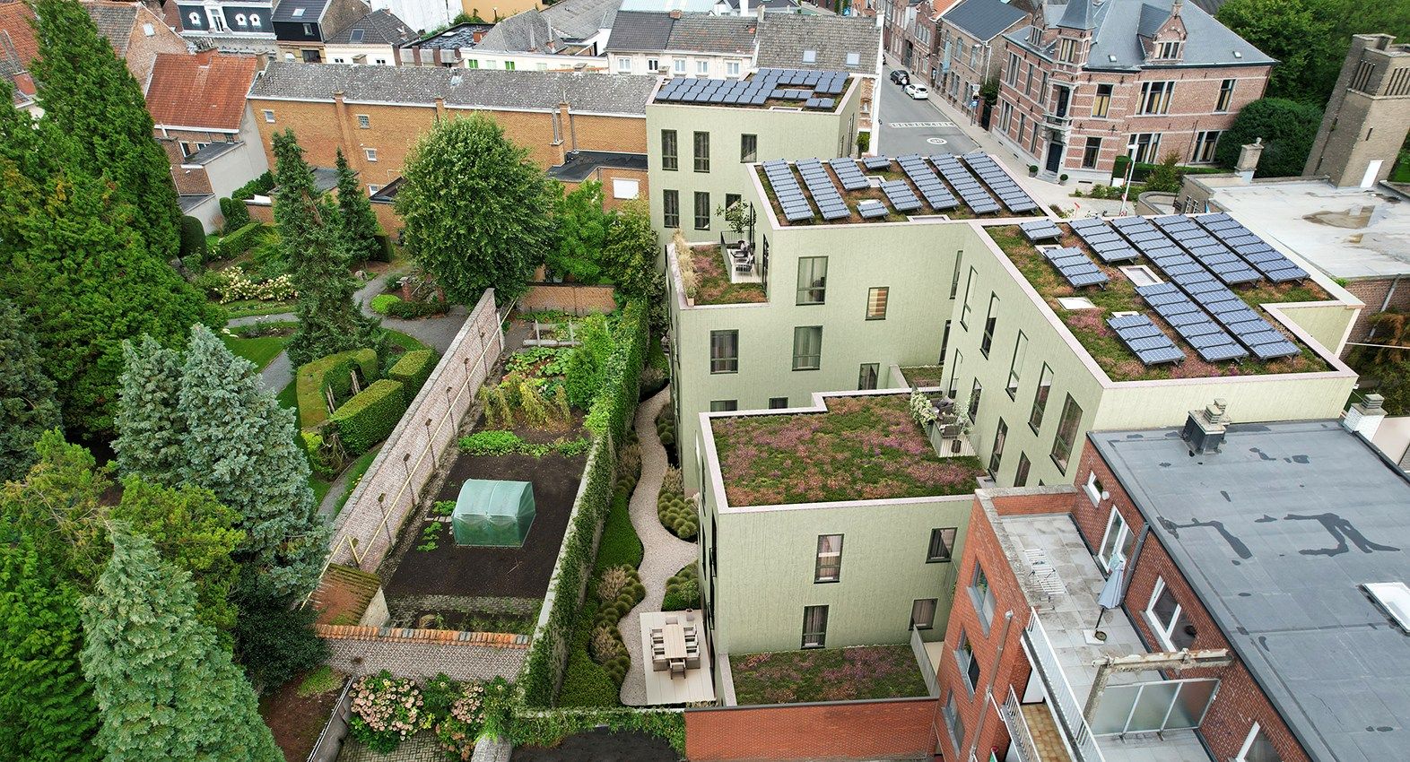 Energiezuinig nieuwbouwappartement met terras in centrum Oudenaarde foto 6