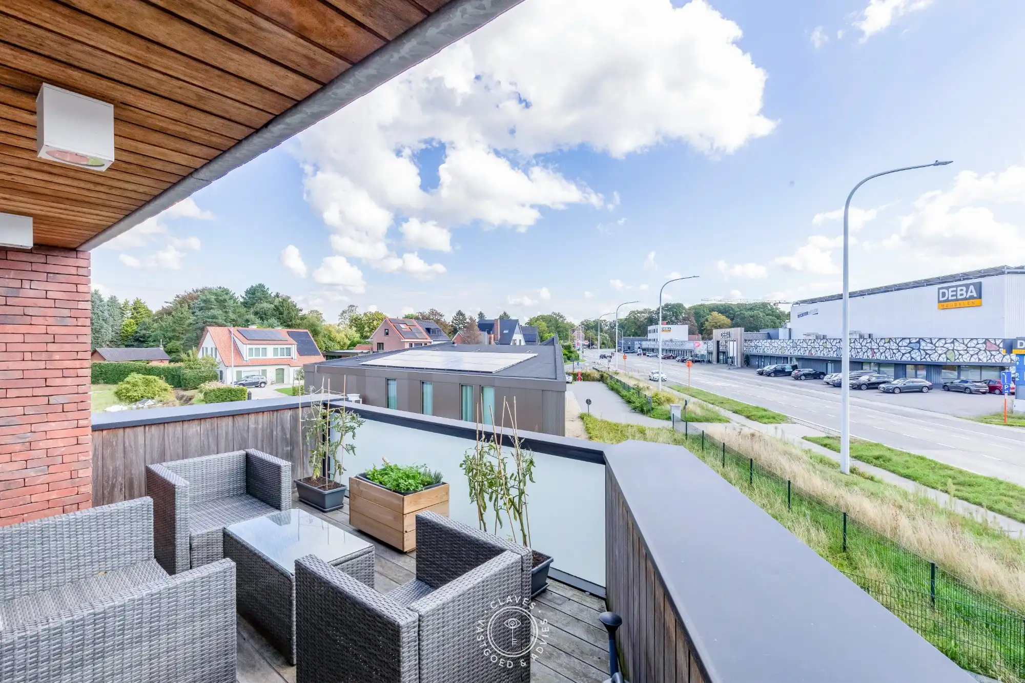 Modern kantoorgebouw met verhuurd appartement op uitstekende zichtlocatie in Belsele foto 26