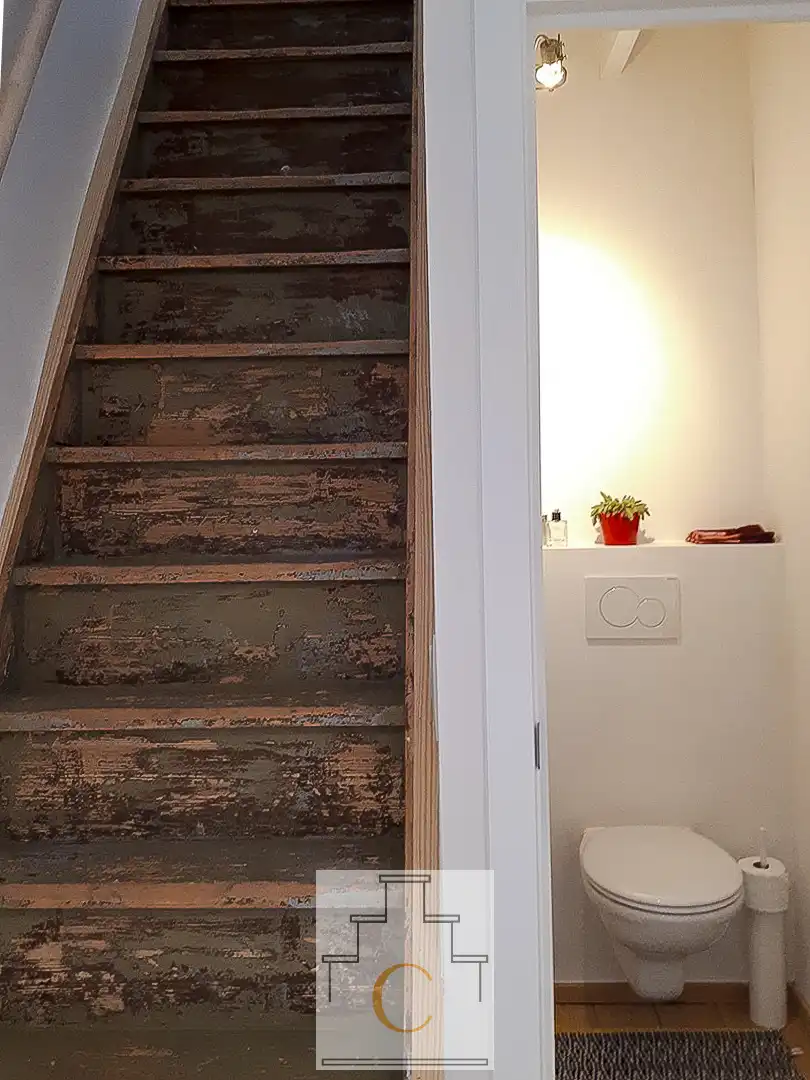 Trendy stadswoning - totaalrenovatie, strakke lijnen en een keitof terras - topligging Moerstraat foto 21