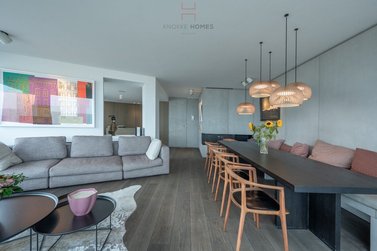 Exceptioneel hoekappartement op de Zeedijk genietend van uitzonderlijke zee- en strandzichten. foto 6