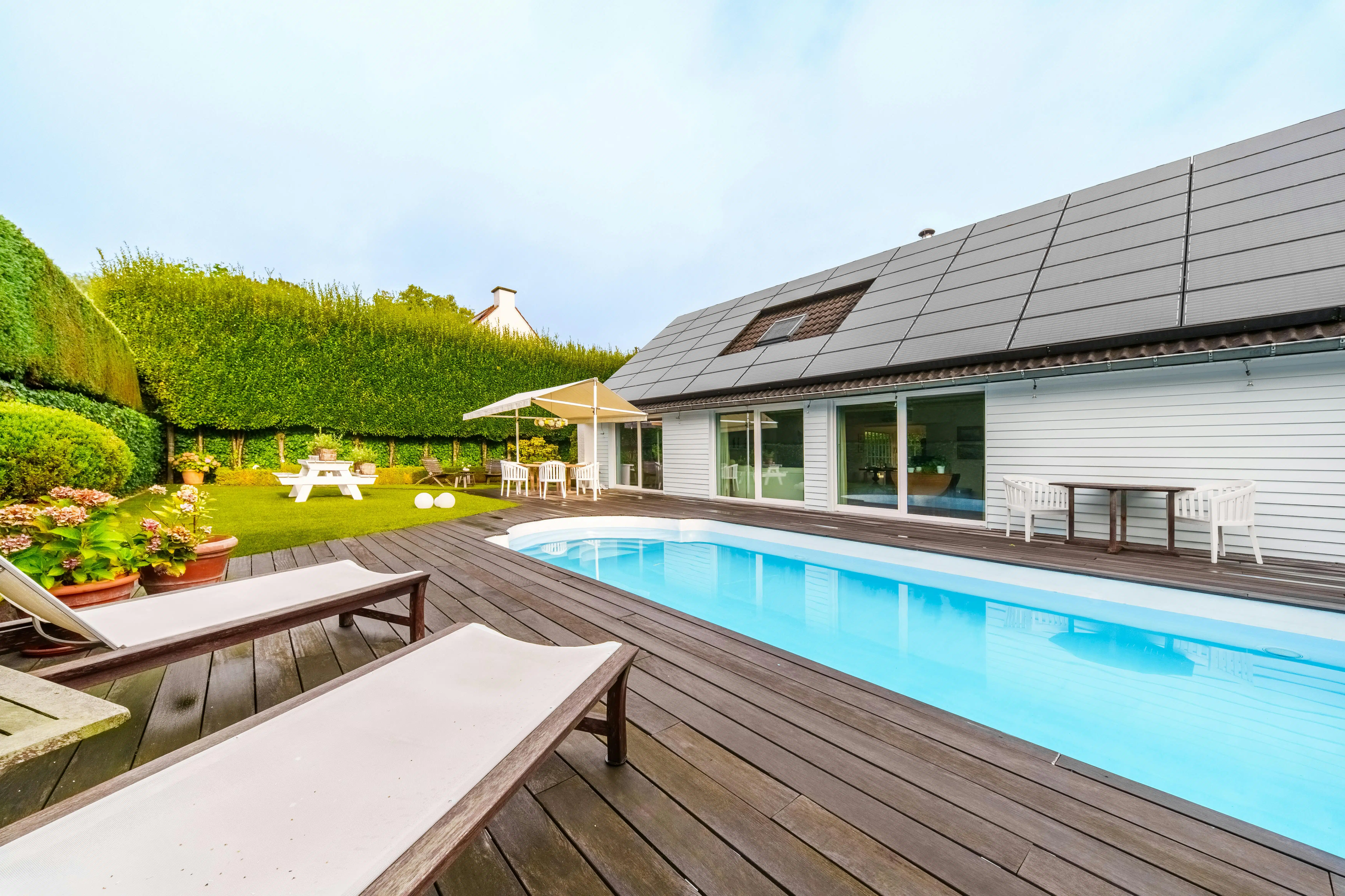 Villa met zwembad te koop in villawijk 't Motje in Roeselare foto 3
