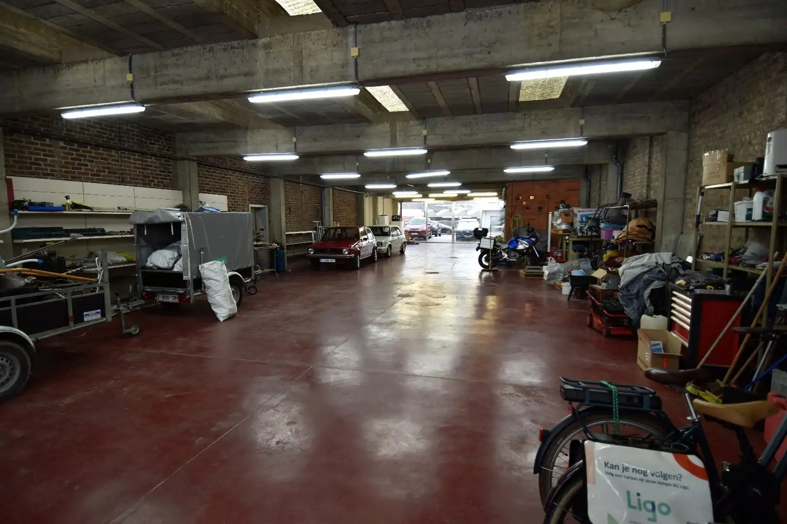 Opslagruimte (291 m²) met bovenliggend woongedeelte te koop in Kuurne foto 13