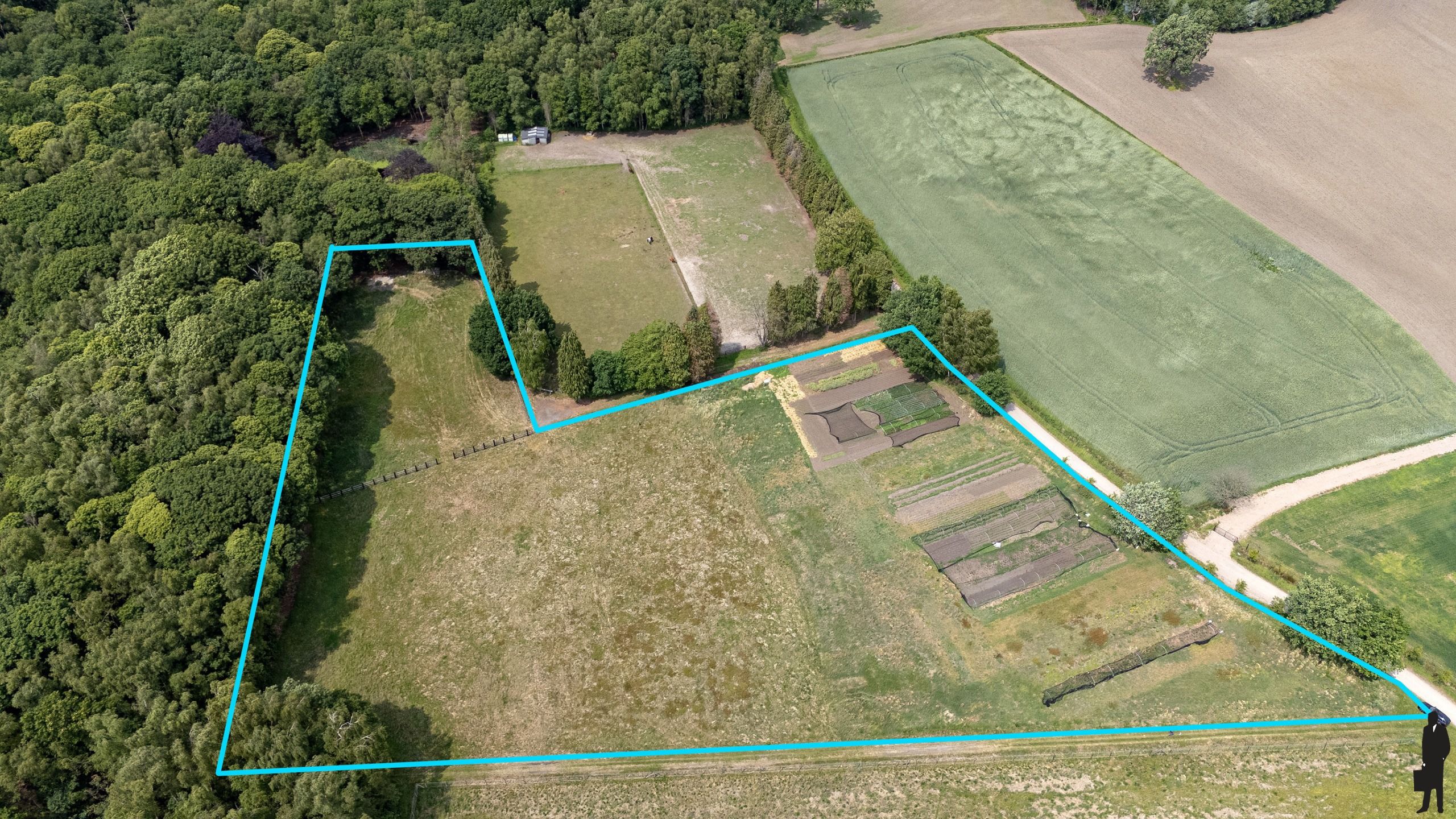 Weidegrond van ca. 16909 m² te Gooreind foto 4