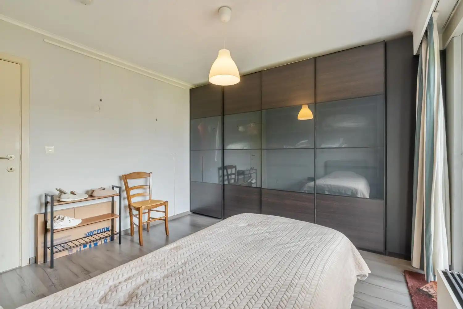 Centraal gelegen, gerenoveerd en energiezuinig appartement met 1 slaapkamer, een terras en een autostaanplaats te Leuven! foto 14
